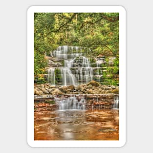 Liffey Falls portrait Sticker